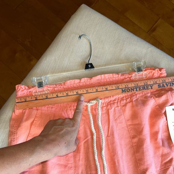 NWT Roxy Oceanside beach pant coral color women’s size 4 - Picture 9 of 10
